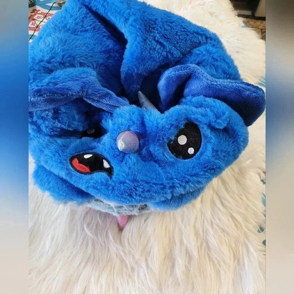 Reversible Donnie the Dino Plush 9" New Happy Angry - Picture 2 of 6